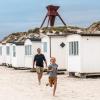 Blokhus, strand, strandhus, badehus, sømærke