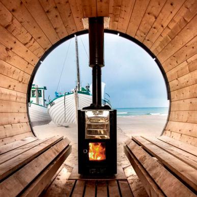 Sauna på Strand