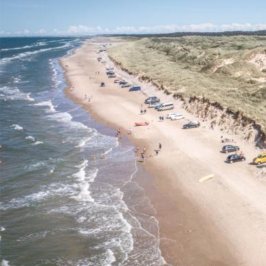 Tversted, Hirtshals, Bindslev, strand, badestrand, natur