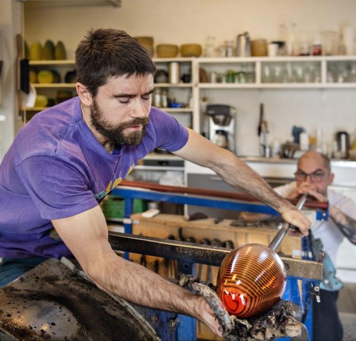 Glaspuster i Lønstrup